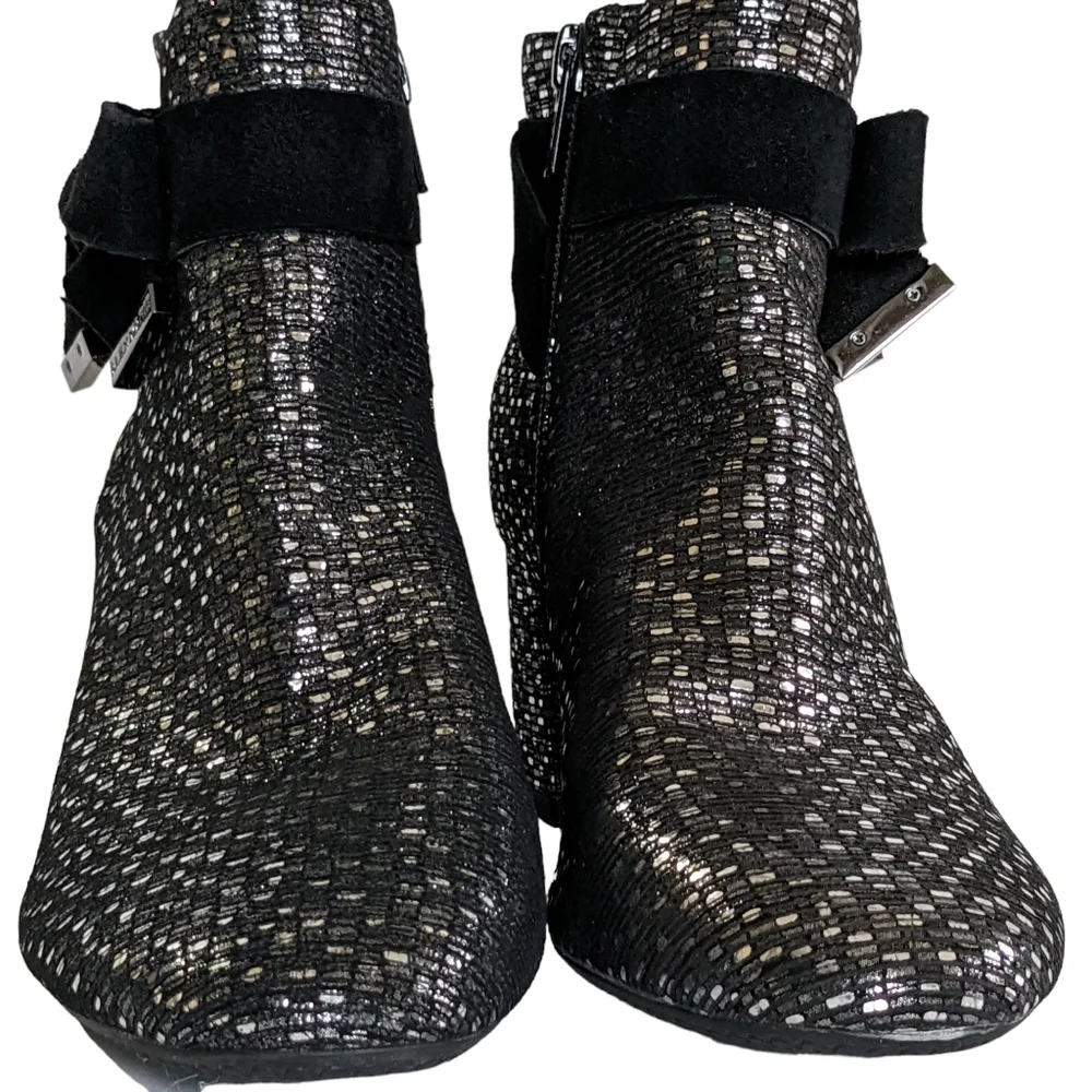 Alex Marie Mayleen Ankle Boots with Bow Size 6.5